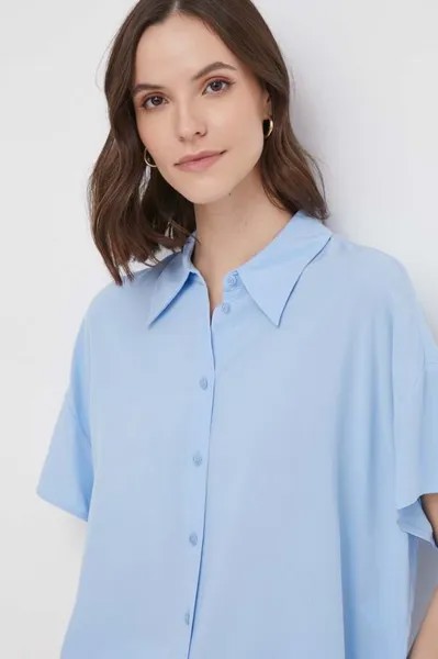 Рубашка United Colors of Benetton, синий