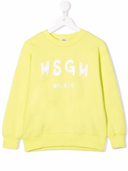 MSGM Kids толстовка с логотипом