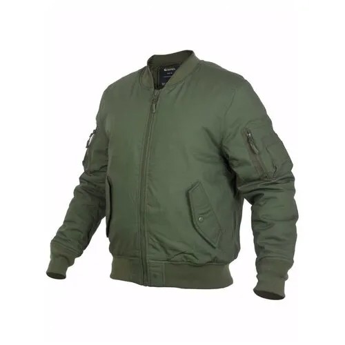 Куртка Пилот мужская утепленная (бомбер), GONGTEX Tactical Ripstop Jacket, осень-зима, цвет Олива (Olive)-S