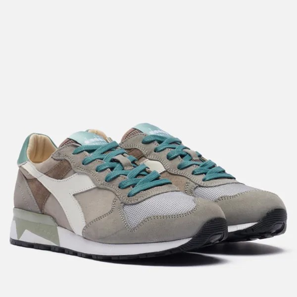 Мужские кроссовки Diadora Heritage Trident 90 Suede SW серый, размер 44.5 EU