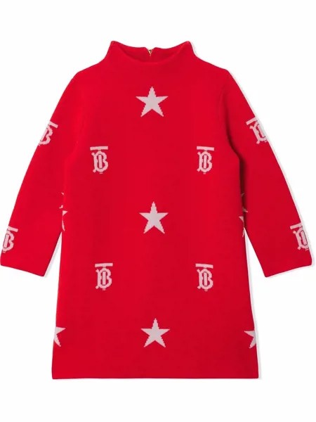 Burberry Kids шорты с узором Star and Monogram