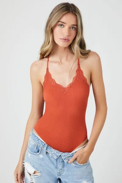 Бесшовное боди-борцовка в нижнем белье Forever 21