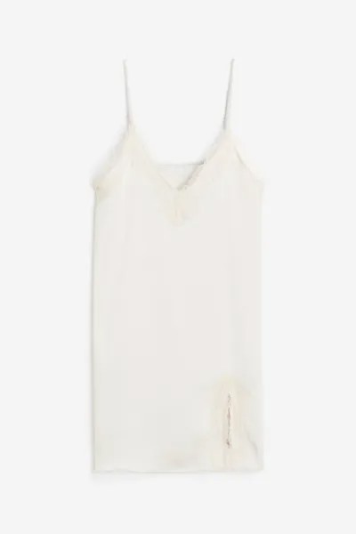 Ночная сорочка женская H&M 1112663002 бежевая XS (доставка из-за рубежа)