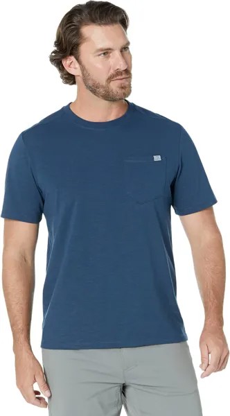 Футболка Explorer Slub с коротким рукавом L.L.Bean, цвет Nautical Navy