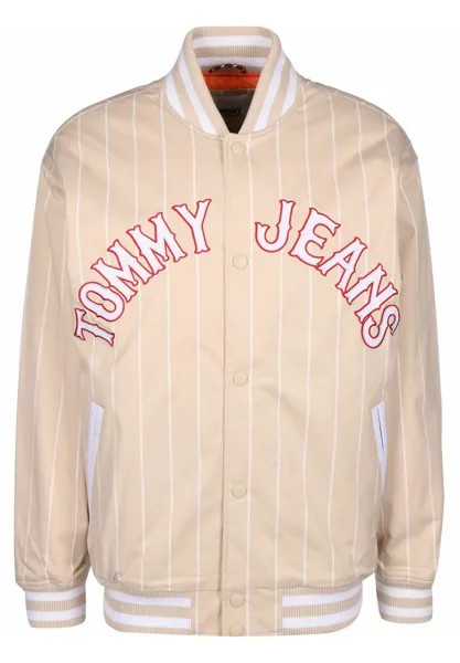 Куртка-бомбер Tommy Jeans, бежевый