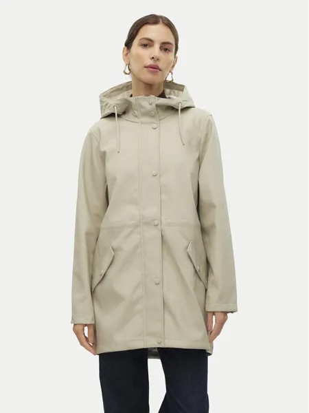 Дождевик стандартного кроя Vero Moda, серый