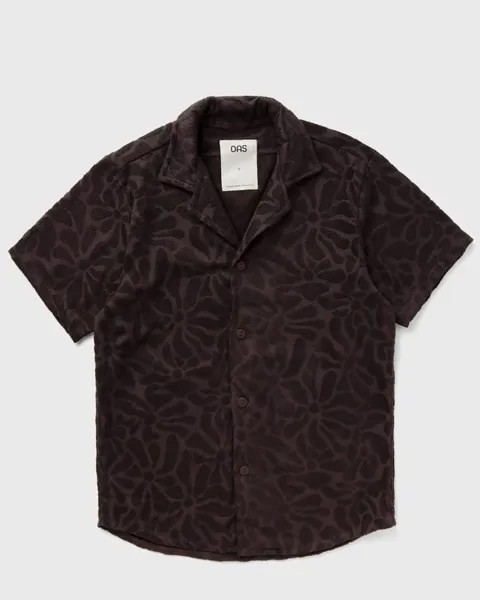 Рубашка Oas Blossom Cuba Terry Shirt, коричневый