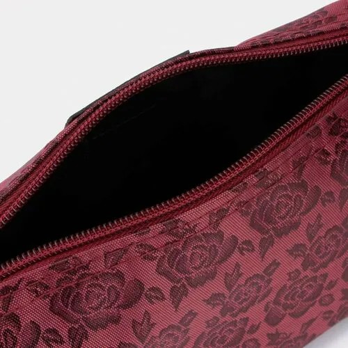 Косметичка 20х6.5, , бордовый