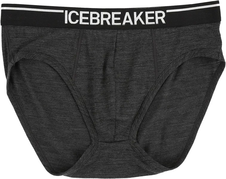 Трусы Anatomica Brief Icebreaker, цвет Jet Heather/Black