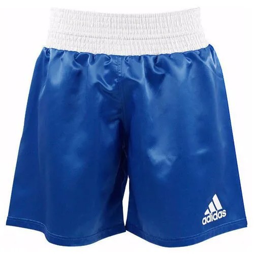 Шорты боксерские Multi Boxing Shorts синие (размер L)