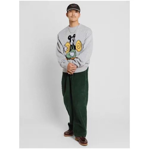 Брюки Butter Goods Cymbals Corduroy Pants (Baggy), Темно-зеленый, 32