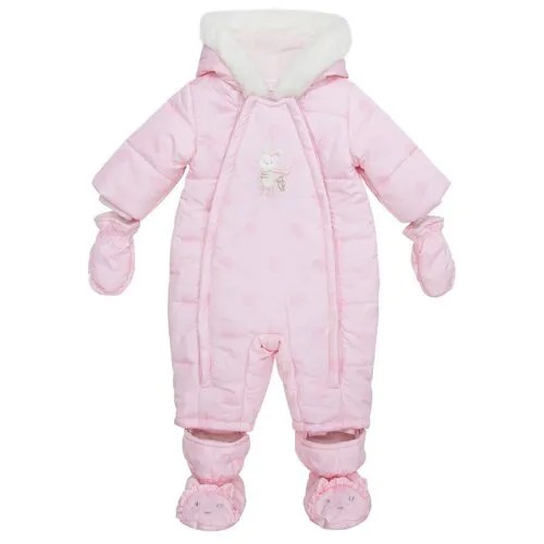 Комбинезон Chicco, зимний, для девочек, размер 68, розовый