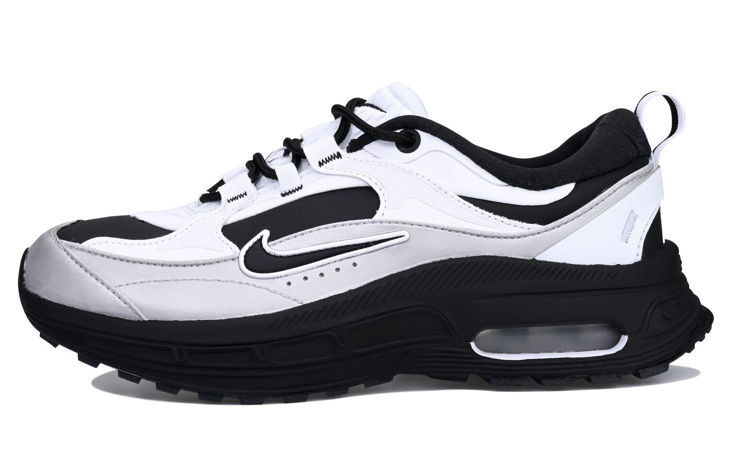 Кроссовки Nike Air Max Bliss Lifestyle Shoes Women's Low-top Silver/White, серебряный