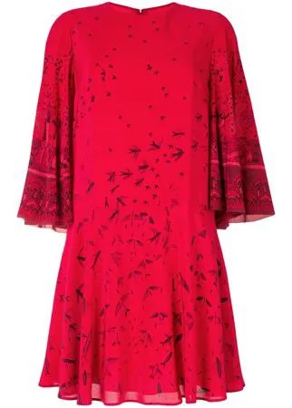 Valentino Pre-Owned расклешенное платье с принтом