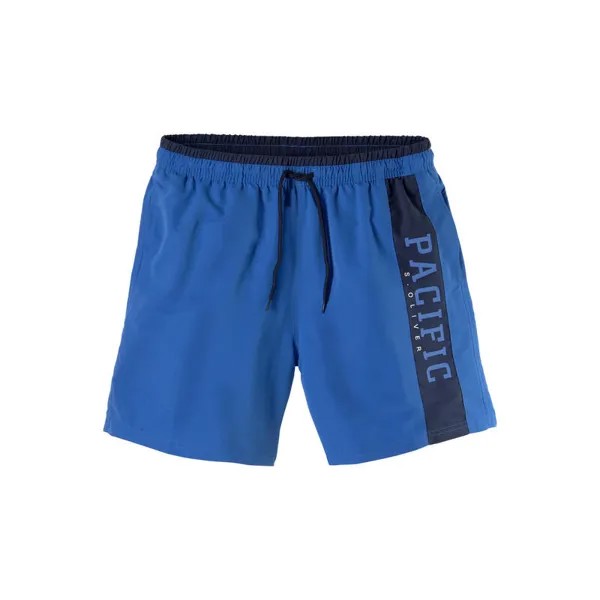 Мужские плавки-шорты s.Oliver Beachwear, цвет blau