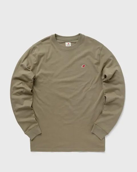 Футболка New Balance Made In Usa Core Long Sleeve Tee, цвет true camo