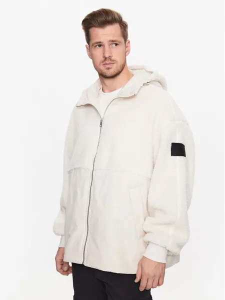 Переходная куртка стандартного кроя Calvin Klein, экрю