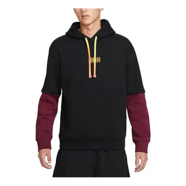 Толстовка Air jordan Mvp Sweatshirt Pullover Hoodie 'Black', черный