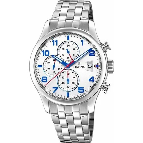 Наручные часы FESTINA, серебряный