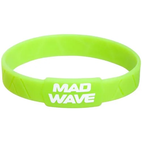 Браслет MAD WAVE, 1 шт., размер 16 см, размер one size, диаметр 5 см, зеленый