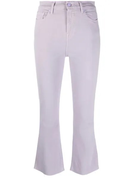 7 For All Mankind укороченные расклешенные джинсы, фиолетовый