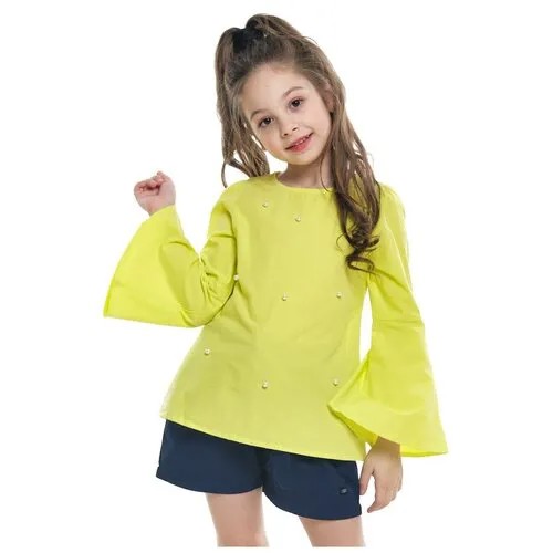 Блуза Mini Maxi, размер 98, желтый