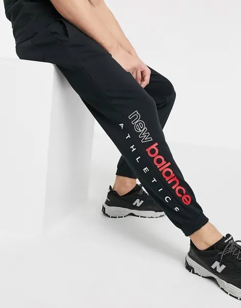 Черные джоггеры New Balance Icon-Черный
