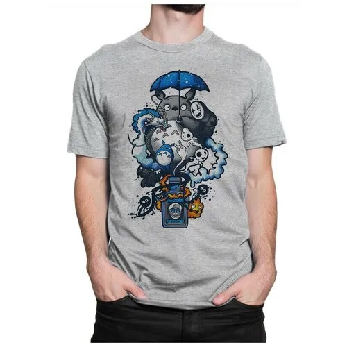 Футболка Design Heroes, размер 2XL, серый..