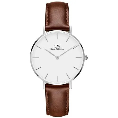 Наручные часы Daniel Wellington, белый, коричневый