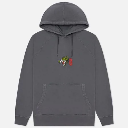 Мужская толстовка Edwin Dragon Hoodie, цвет серый, размер S