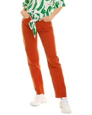 Off-White Diag Baggy Оранжевые прямые джинсы женские 26