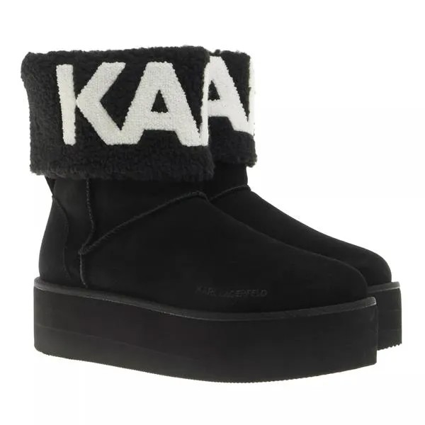 Сапоги thermo karl logo ankle boot Karl Lagerfeld, черный