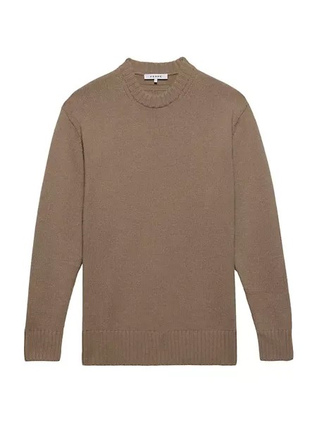 Кашемировый свитер-бойфренд Frame, цвет light camel