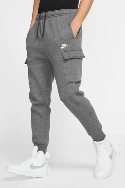 Спортивные брюки-карго Club Nike, серый