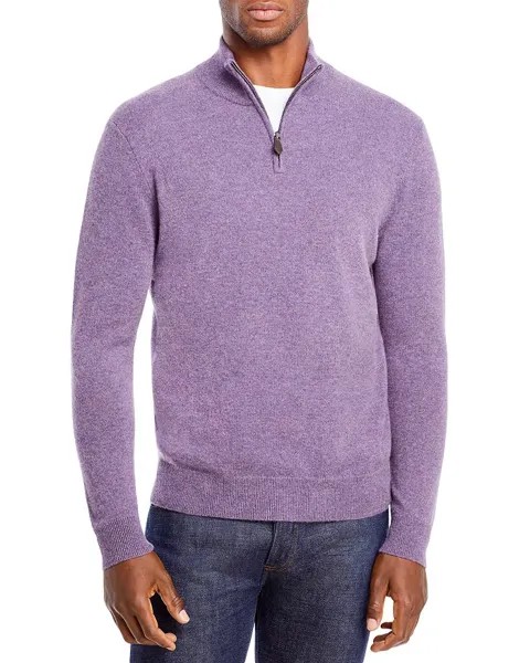 Кашемировый свитер с молнией наполовину — 100% эксклюзив The Men's Store at Bloomingdale's