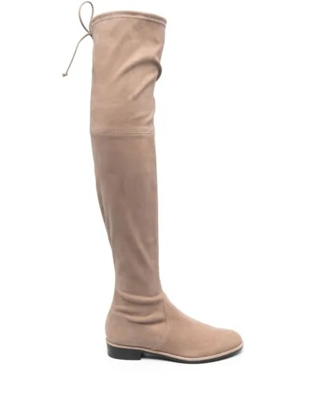 Stuart Weitzman сапоги Lowland, нейтральный цвет
