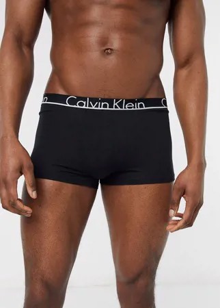 Черные боксеры-брифы Calvin Klein-Черный