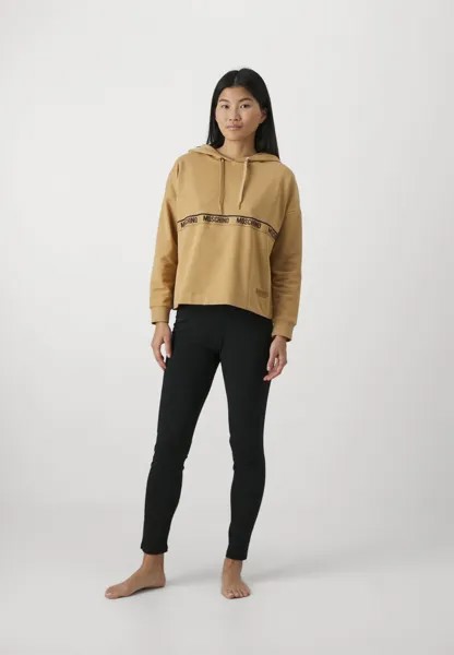 Пижамный верх Hoodie MOSCHINO, светло-коричневый