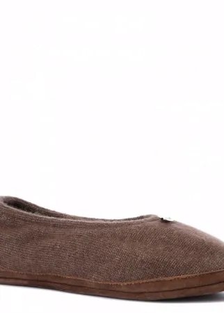 Тапочки женские Calzetti 6000-WS коричневые 39 EU