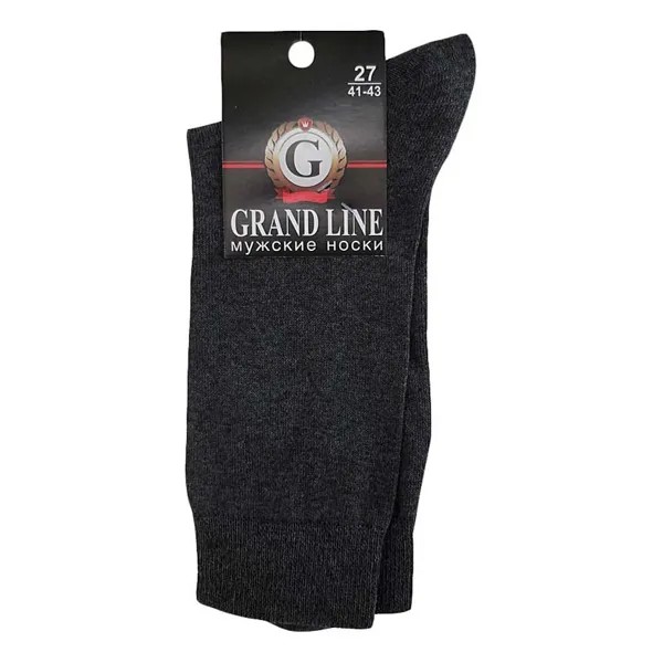 Носки мужские GRAND LINE черные 27