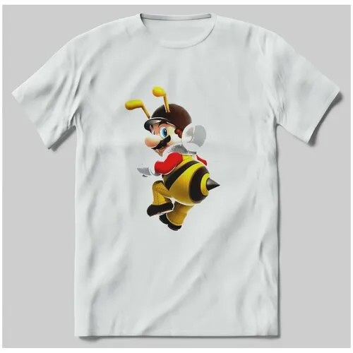 Футболка с принтом Mario - 335