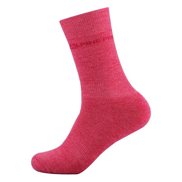 Носки Alpine Pro Klamo Half long, розовый