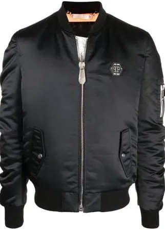 Philipp Plein бомбер с логотипом
