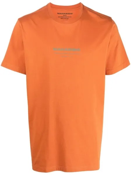 Maharishi футболка 1007 Ying Yang Rabbit, оранжевый