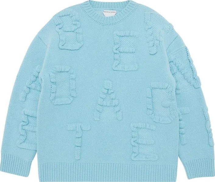 Джемпер Bottega Veneta Jumper 'Pale Blue', синий