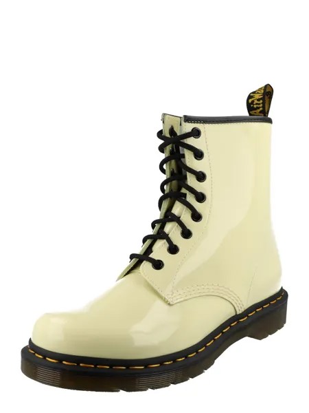 Ботильоны на шнуровке Dr. Martens 1460, крем