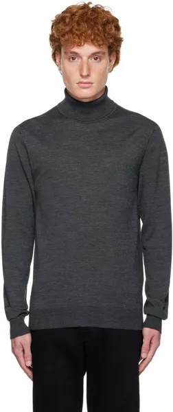 Серая водолазка из шерсти мериноса Dunhill