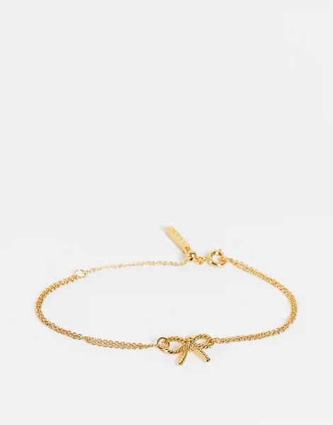 Золотистый браслет-цепочка в винтажном стиле Olivia Burton