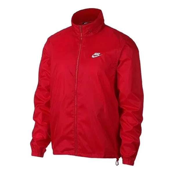 Куртка Nike Logo Windbreaker Jacket 'Red', красный