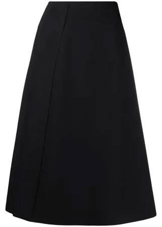 Jil Sander юбка миди с запахом